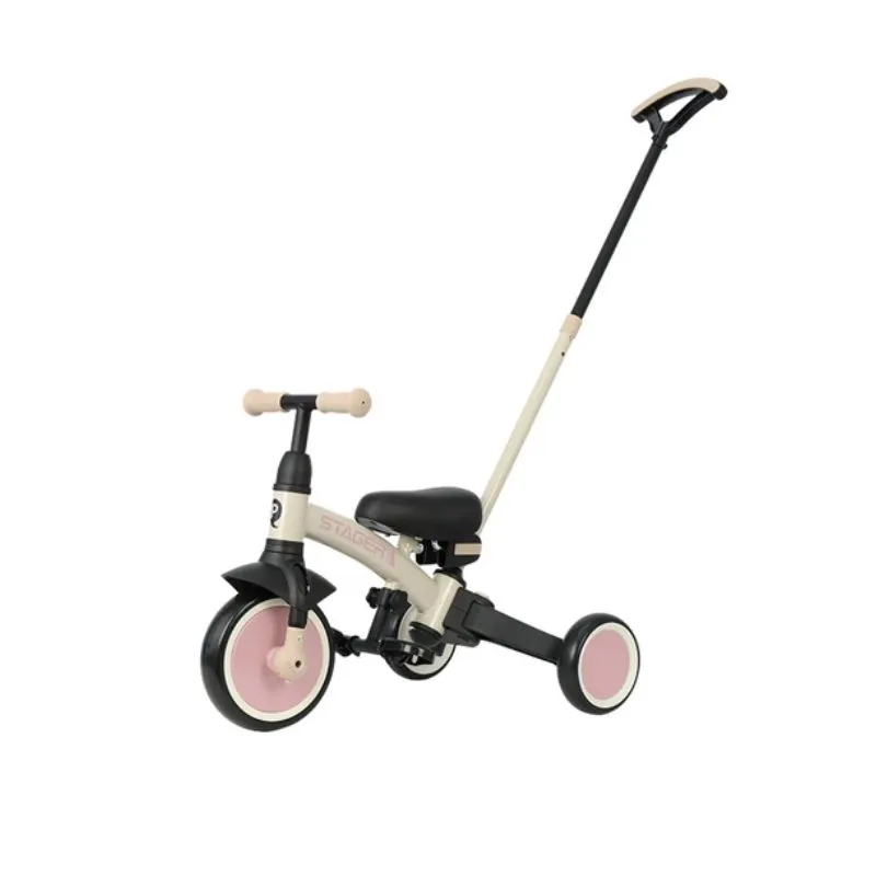 Qplay STAGER foldable evolutionary tricycle Pink