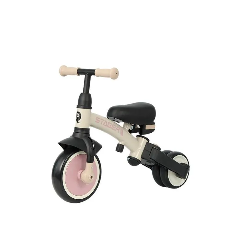 Qplay STAGER foldable evolutionary tricycle Pink