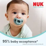 Nuk First Choice Soft Silicone Soothers 0-6 Months Girl