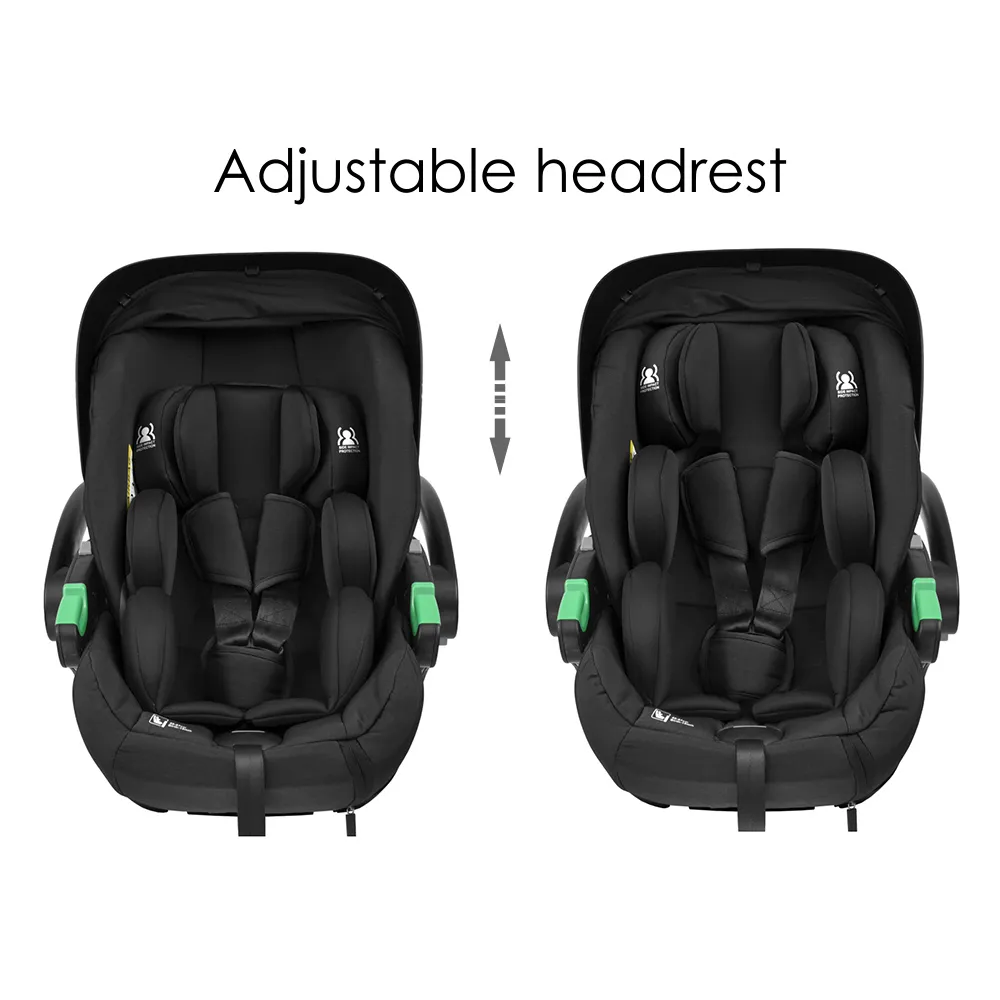 Bebe Stars Baby I-Size Car Seat Black