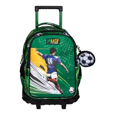 School Trolley Bag Elementary Must Team Football 3 Compartments