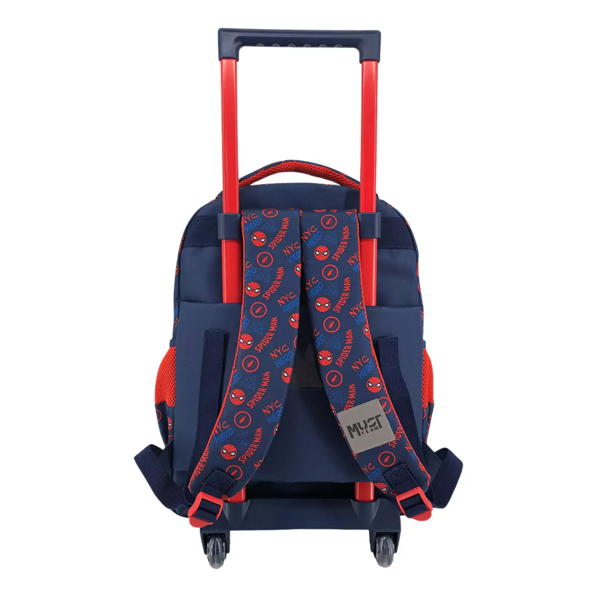 School Trolley Bag Elementary Spider-Man NYC Hero Must Team 3 Compartments