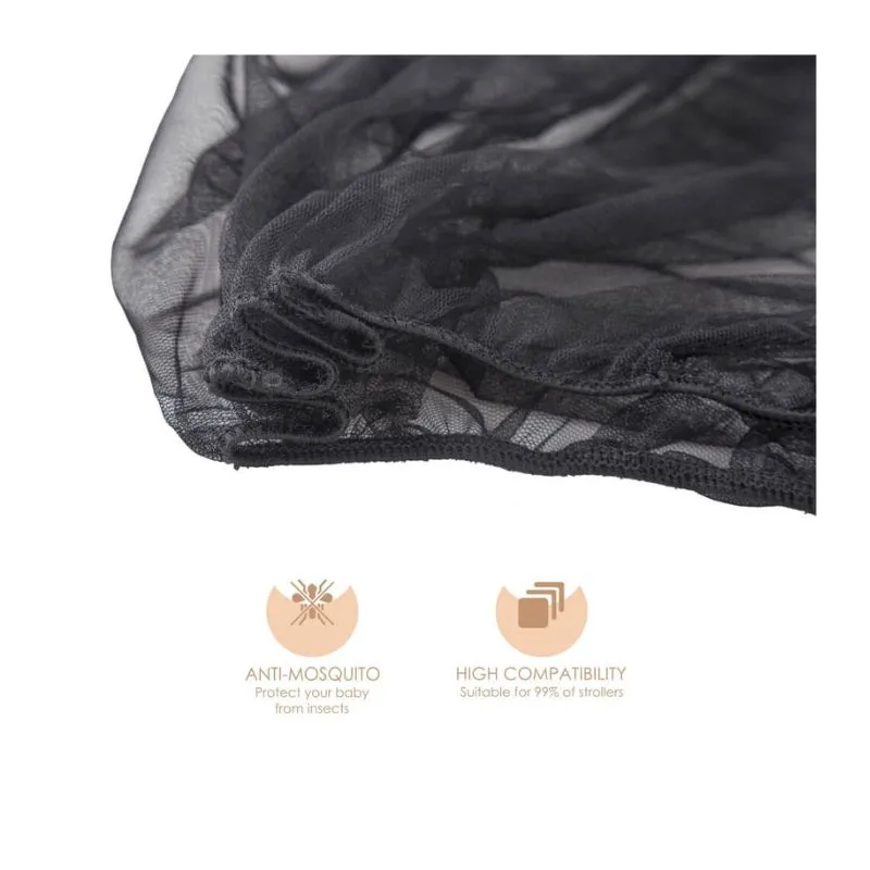 Bebestars Universal Mosquito net for strollers & play yards.