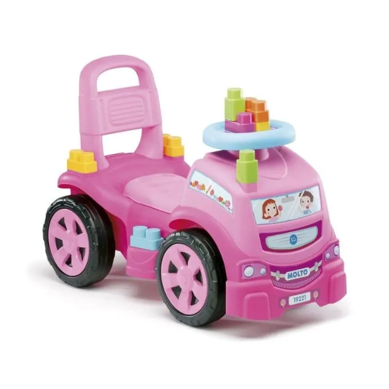 Molto Ride On Truck with 10 Blocks