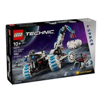 Lego Technic Lunar Outpost Moon Rover Space Vehicle