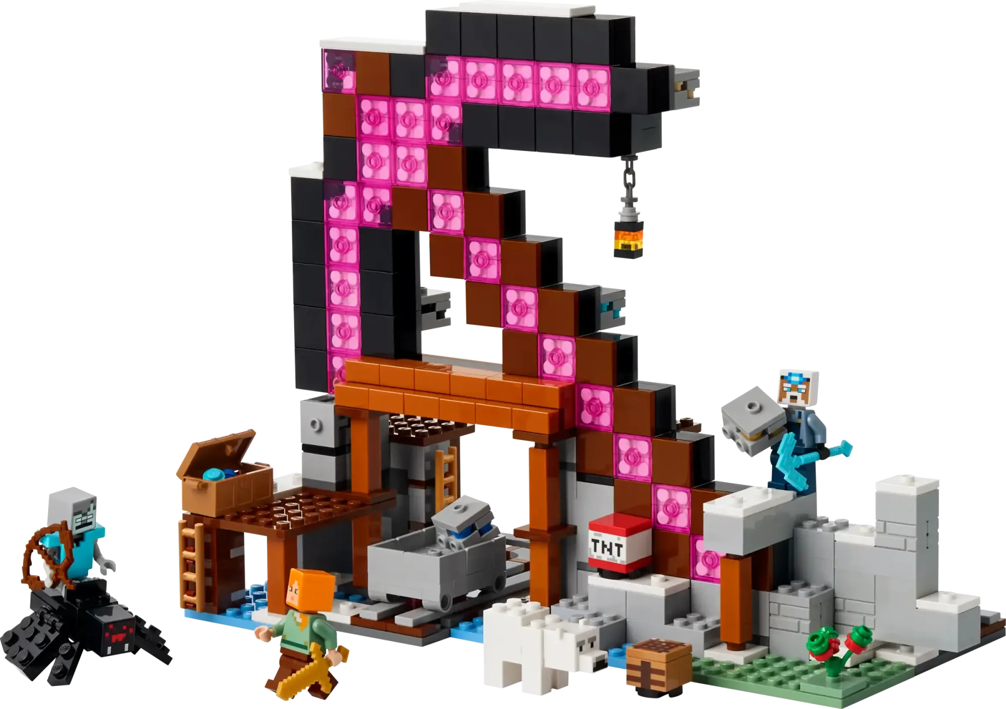 Lego Minecraft The Pickaxe Mine