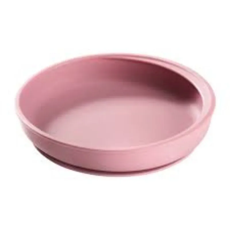 Tommee Tippee Toddler Silicone Plate Suction Base Pink