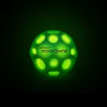 Waboba Moonshine Hyper Bouncing Ball ,Green