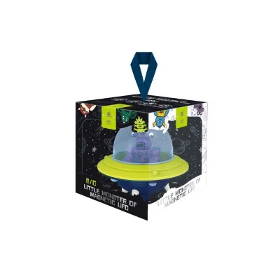 Infinity Toys - Magnetic UFO & little monster with light