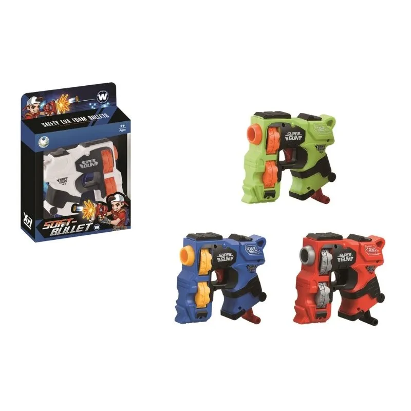 Infinity Toys - Soft Bullet gun green ( 4PCS bullet )