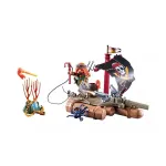 Playmobil Pirates Treasure recovery on a pirate raft