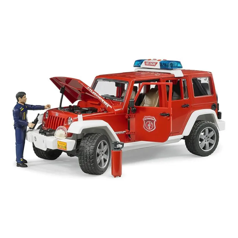 Bruder Jeep Rubicon Fire Rescue Vehicle