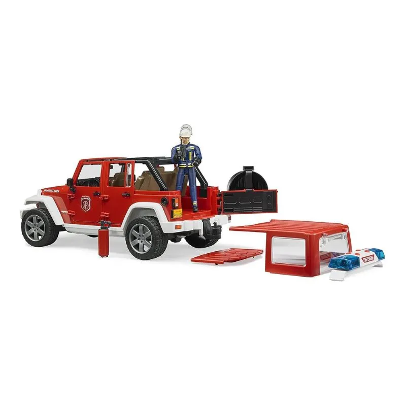 Bruder Jeep Rubicon Fire Rescue Vehicle
