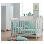 Baby cot Italbaby DISCOVER White