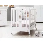 Italbaby Ku Ku White Bed