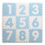 Sunta Antibacterial EVA Foam Puzzle Numbers Baby Play mat
