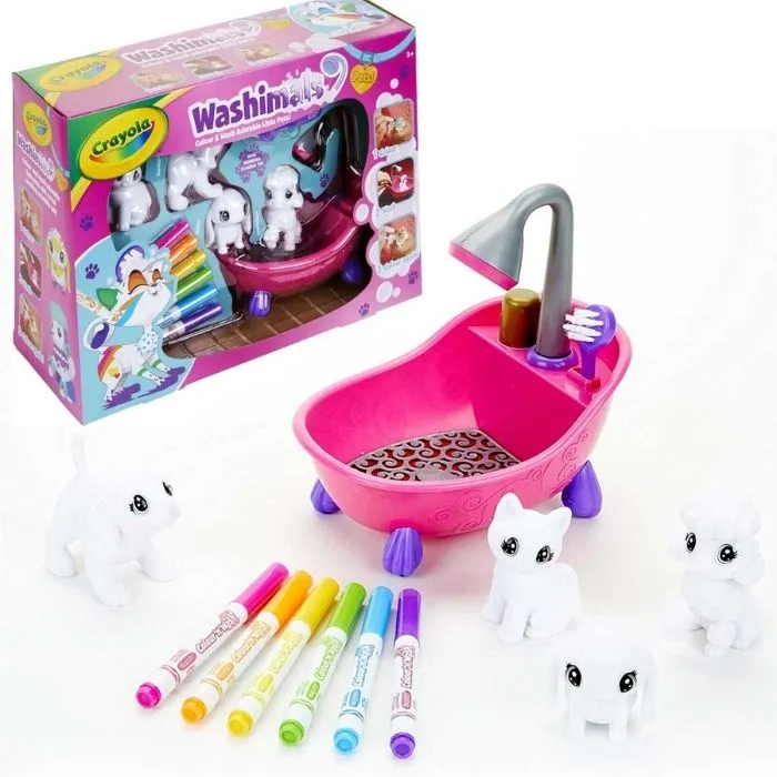 Crayola Washimals Pets Animal Toy Set