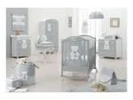 Italbaby cot Fiocco classic (grey)