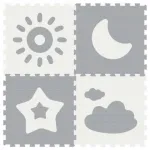 Sunta - Weather Series Classic Puzzle Mat 4pc
