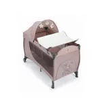 Cam Travel Cot Daily Plus Teddy  - Beige