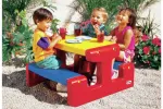 Little Tikes Junior Picnic Table - Primary