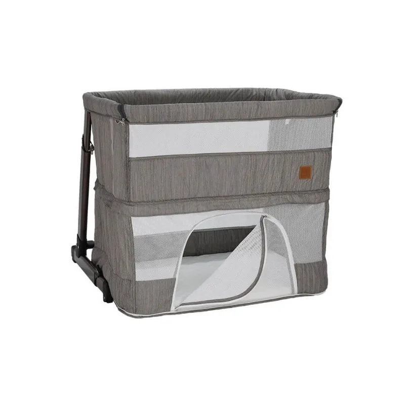 Bebe Stars Baby Cot Side to Side Plus 2in1 Beige