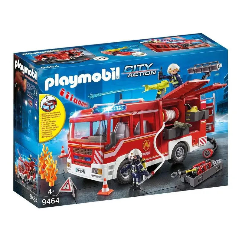 Playmobil City Action , Fire Engine Playset