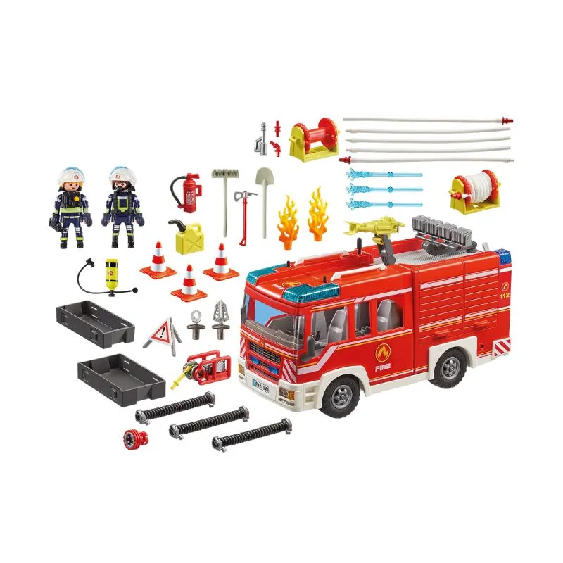 Playmobil City Action , Fire Engine Playset