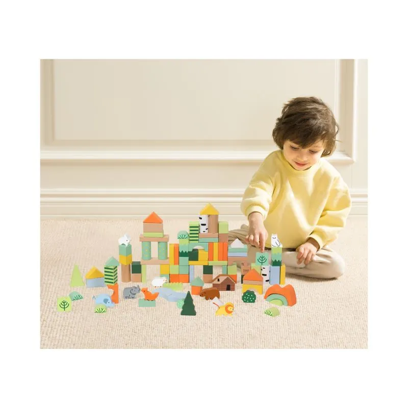 Classic World Toys Large Forest Blocks