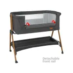 Bebe Stars Crystal Graphite Cradle