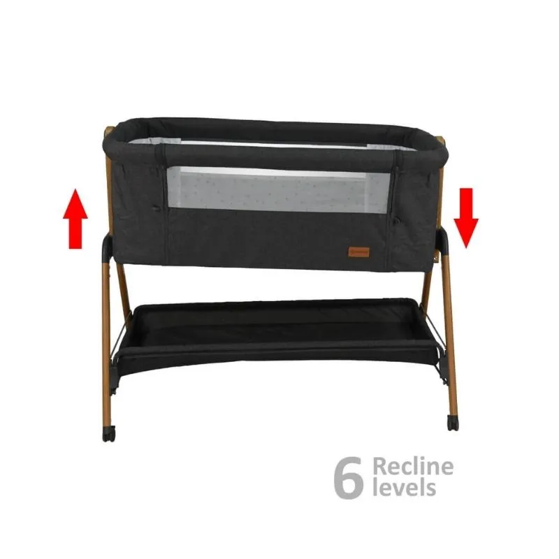 Bebe Stars Crystal Graphite Cradle
