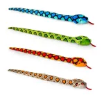 Keel Toys knuffel Snakes 4 Asstd -Keeleco 100cm