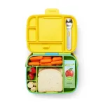 Munchkin Lunch™ Bento Box with Stainless Steel Utensils Blue