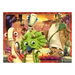 Ravensburger - 4 in a Box Gigantosaurus Puzzles
