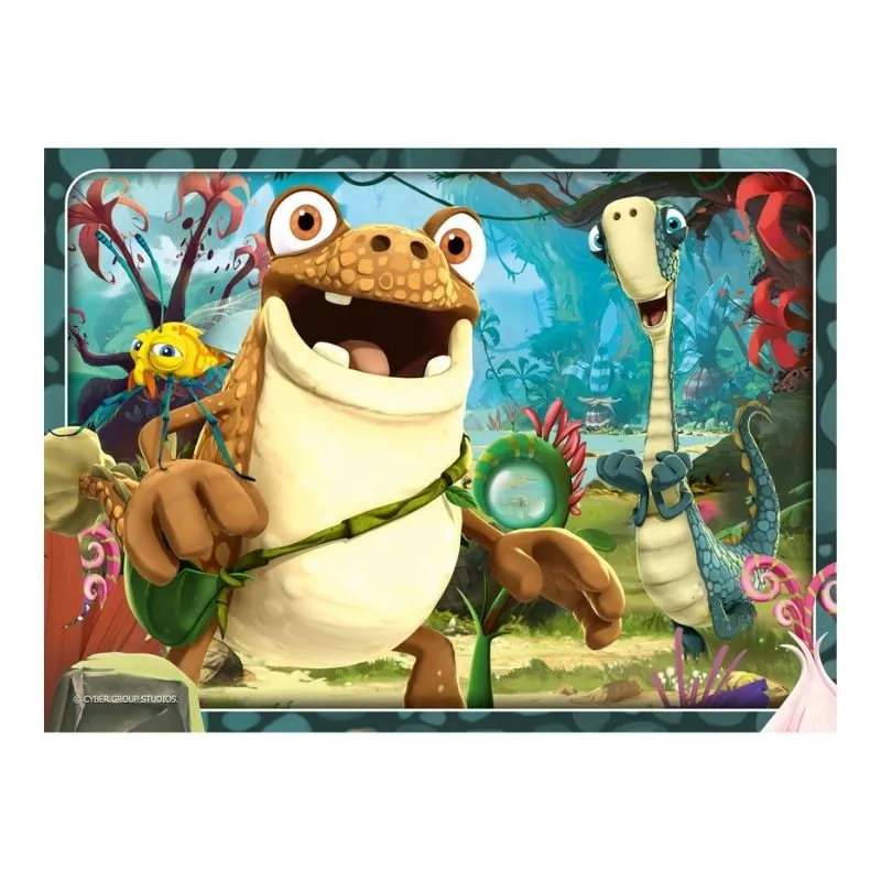 Ravensburger - 4 in a Box Gigantosaurus Puzzles