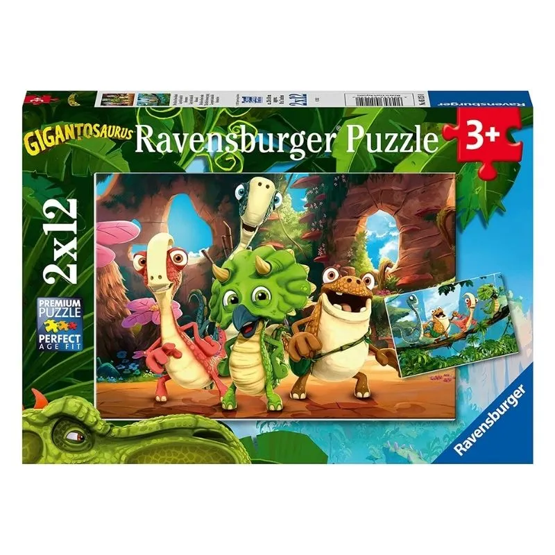 Ravensburger Gigantosaurus 2 x 12 Pieces