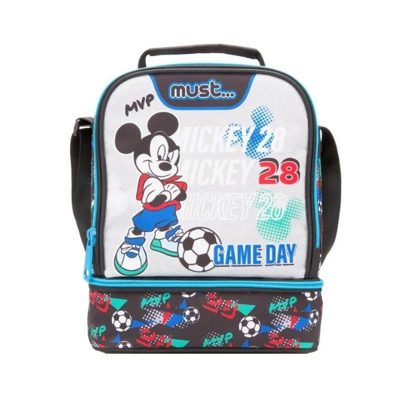 Lunch Bag Disney Mickey Mouse Game Day Must with isothermal special inner lining