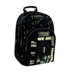 School Backpack Tetris Must with 3 cases