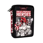 School Pencil Case Avengers Heroes Must Double Decker