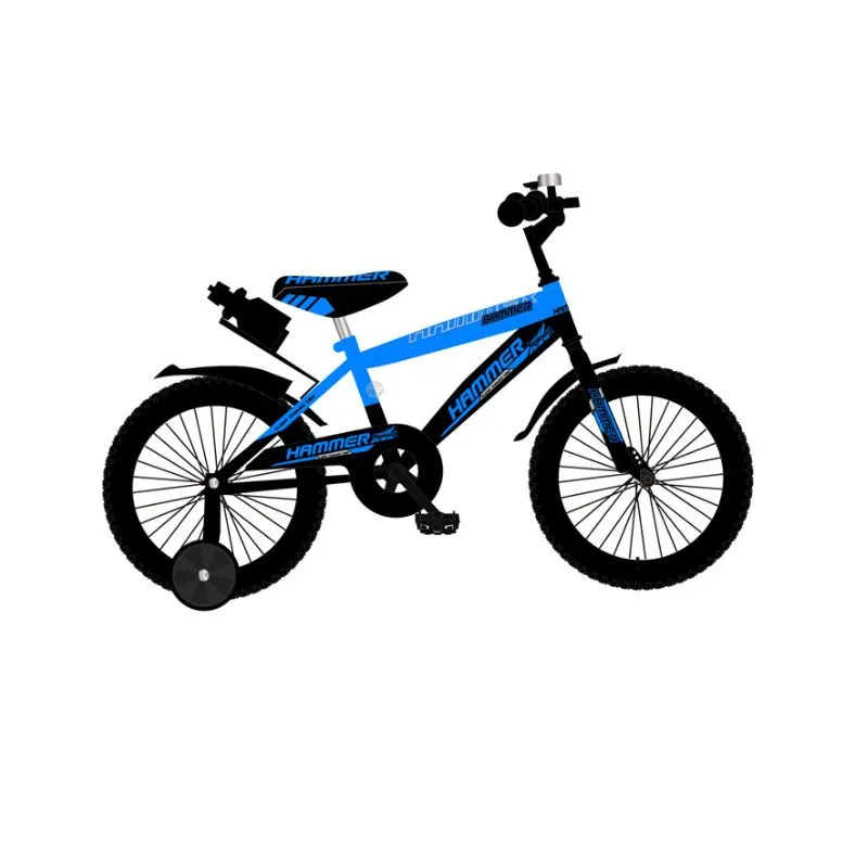 14″ Hammer Bicycle Blue/Black