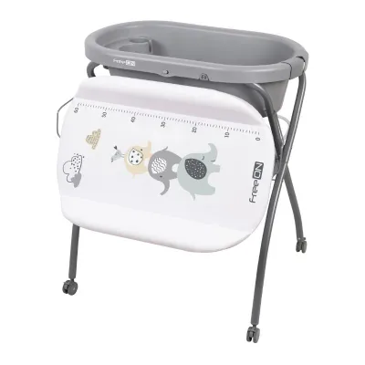 FreeOn Bath with stand and changing mat Elephants