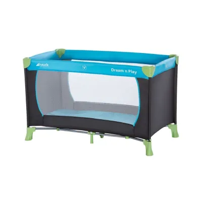 Hauck – Dream’N Play Travel Cot – Water Blue