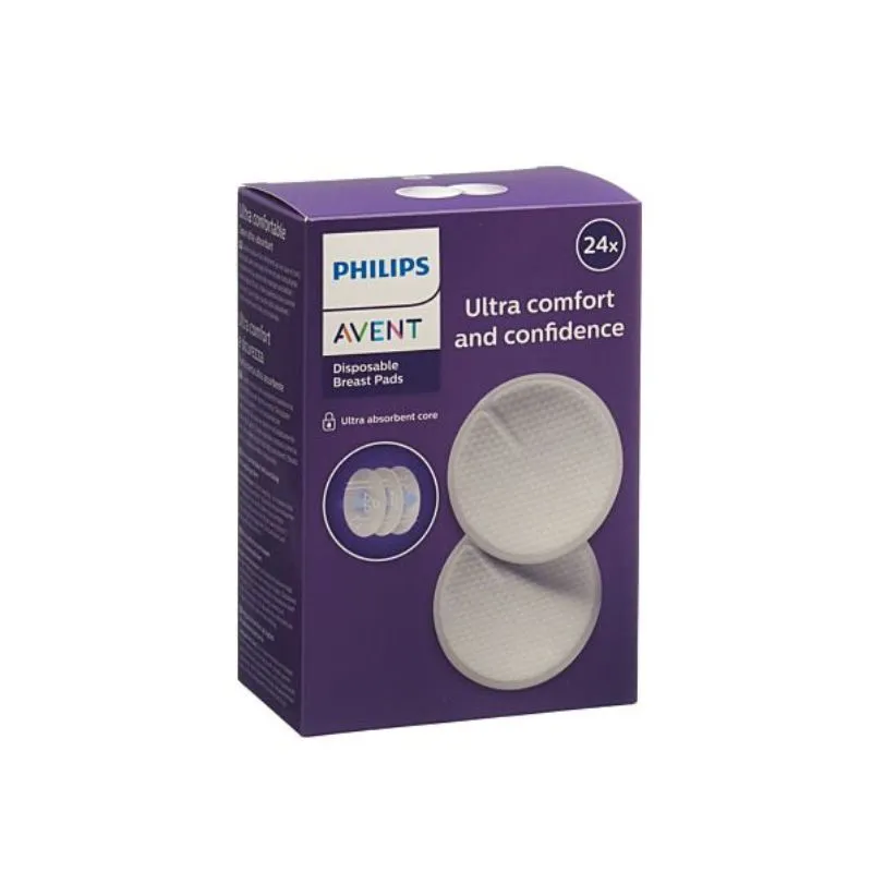 Phillips Avent Breast Pads 24 ps