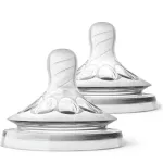 Avent Natural Feeding Teats 3 Months - 2 pcs