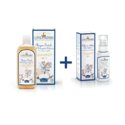 Linea Bimbi Total Bath Shampoo 250ml + Silky liquid Talk 100ml