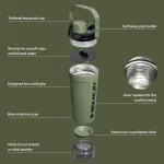 Stanley The Activate Shaker Bottle 0.6L | 20 OZ , Dried Pine