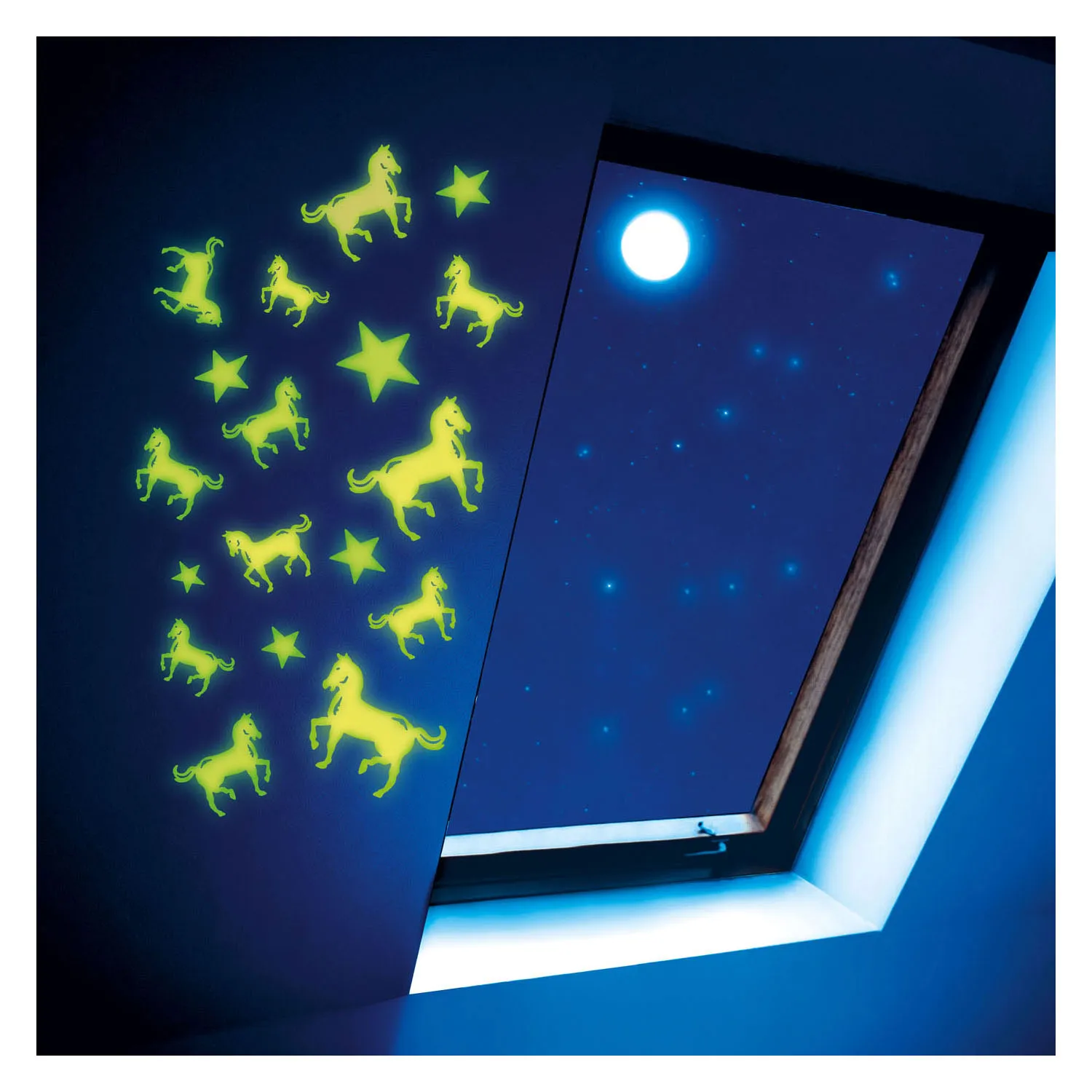 Toi-Toys Glow n Fun Glow in the Dark Horses