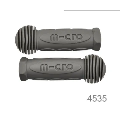 Micro Rubber Handle Grips Grey