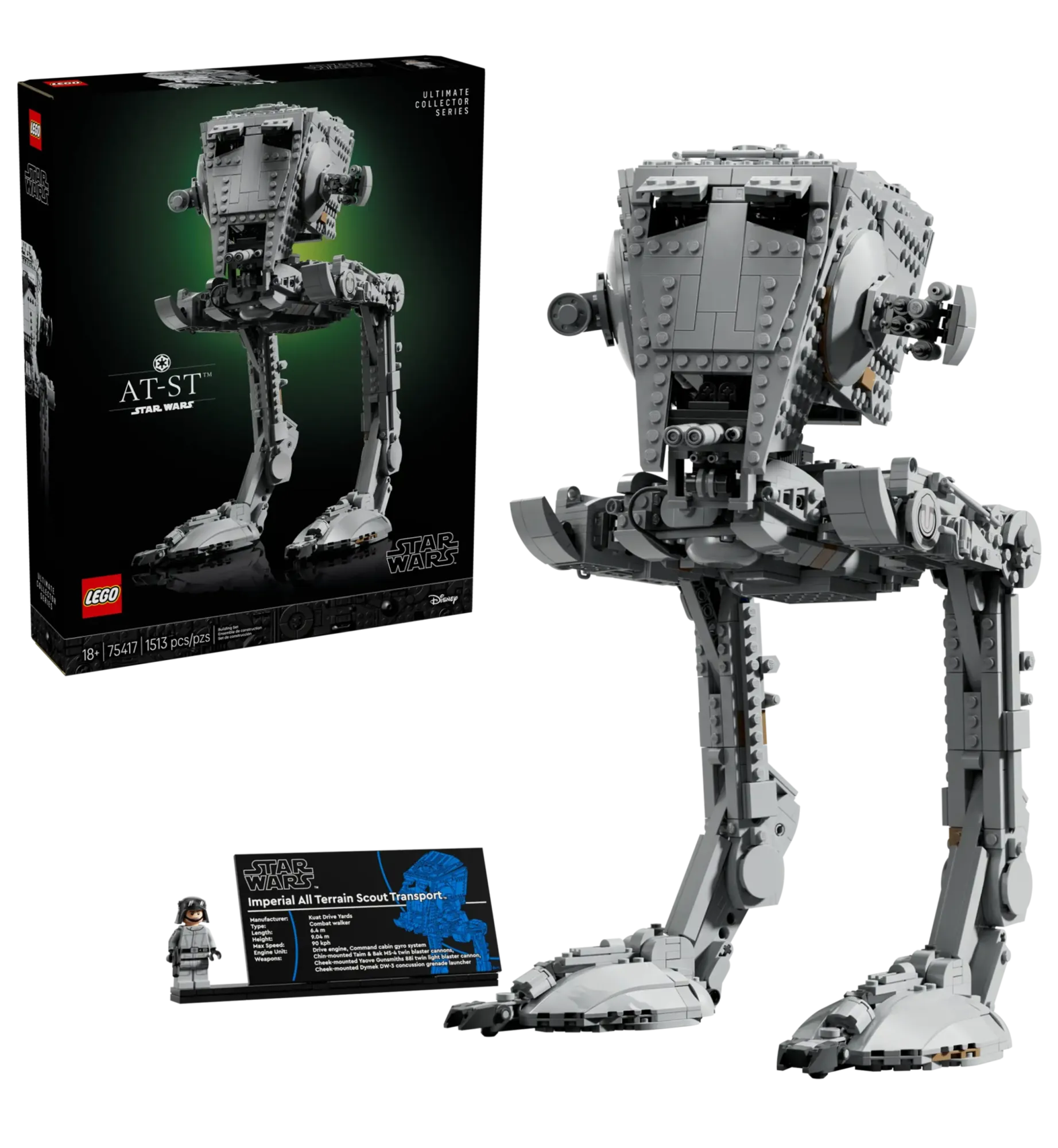 Lego Star Wars At-st Walker
