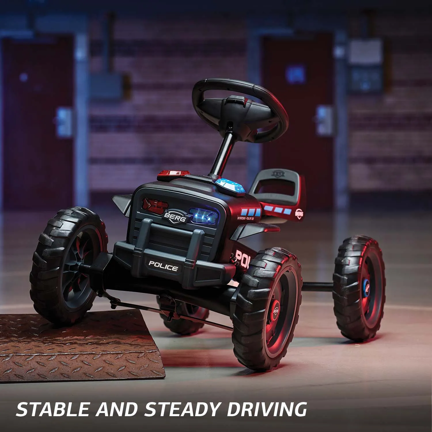 Berg Buzzy John Deere Go-Kart Police
